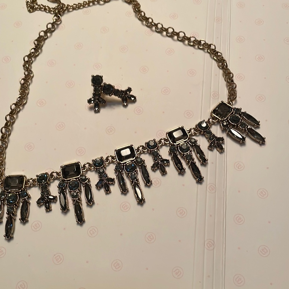 Necklace and matching earrings